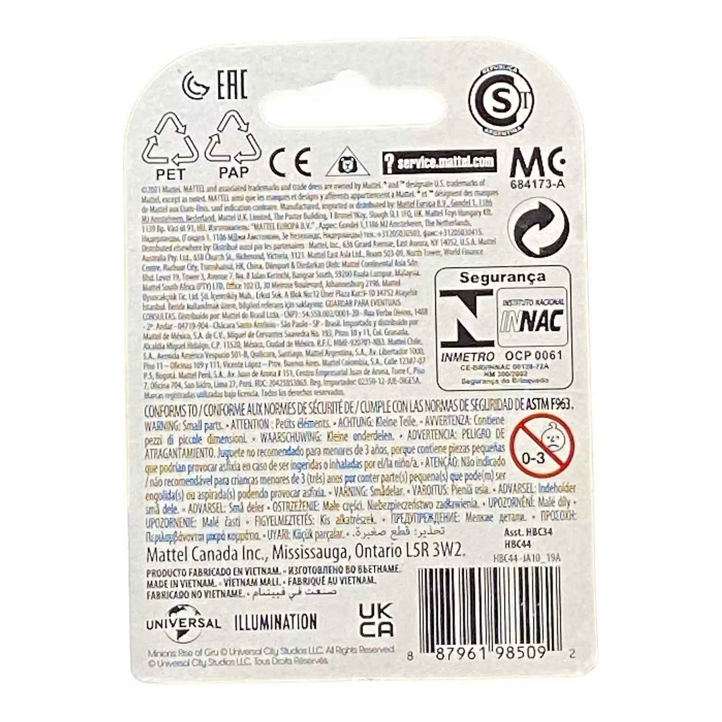 Otto Micro Figure Cake Topper - Minions: The Rise of Gru - Perfect Otto Minions Collectible