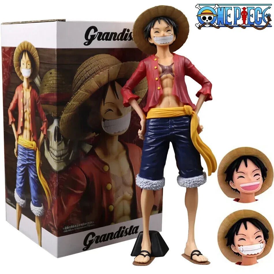 Monkey D. Luffy Anime Figurines, Strawhat Pirates Gomu Gomu No Mi One Piece Figures