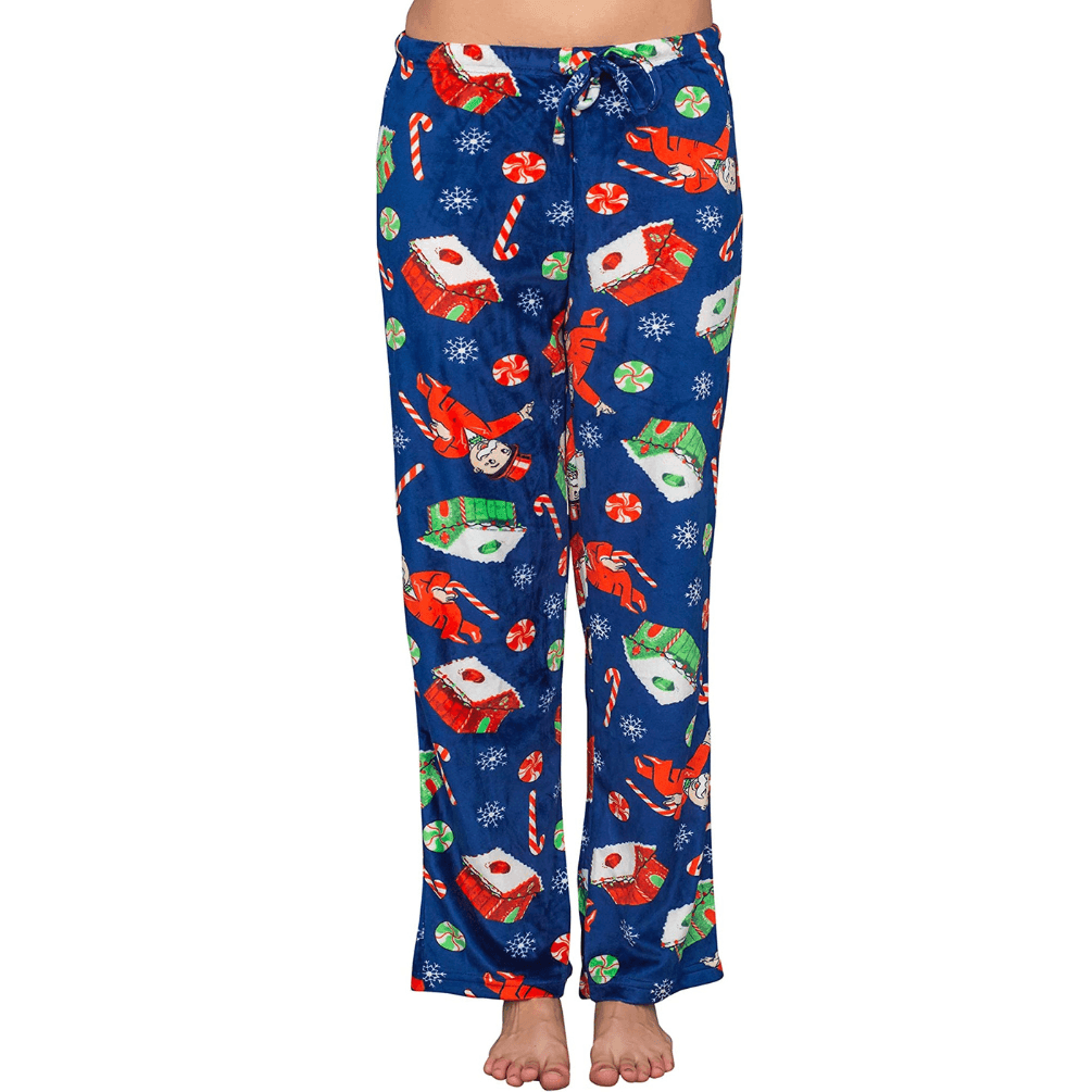 Monopoly Man Women's Navy Lounge Pants - S