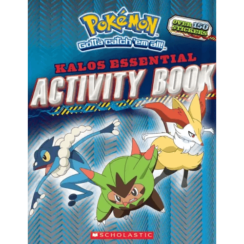 Pokémon: Kalos Essential Activity Book (Pokémon) - Paperback -