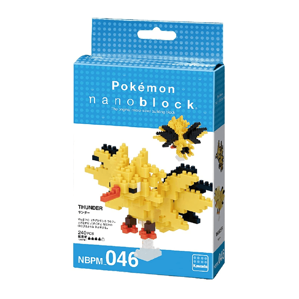 Nanoblock: Pokémon Series - Zapdos -