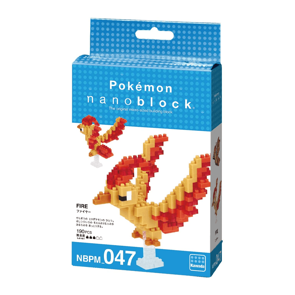 Nanoblock: Pokémon Series - Moltres -
