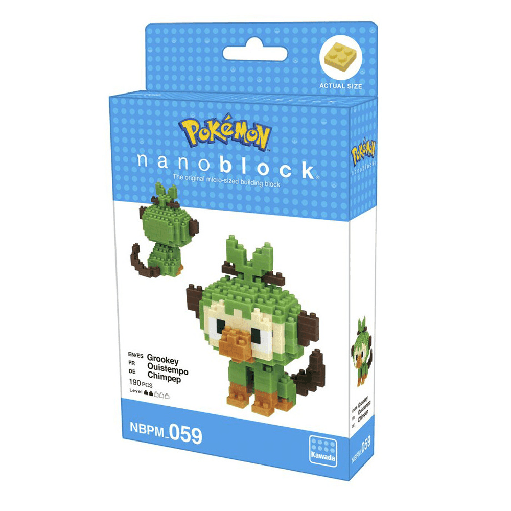 Nanoblock: Pokémon Series - Grookey -
