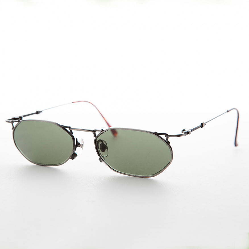 Victorian Goth Steampunk Vintage Sunglasses - Ned