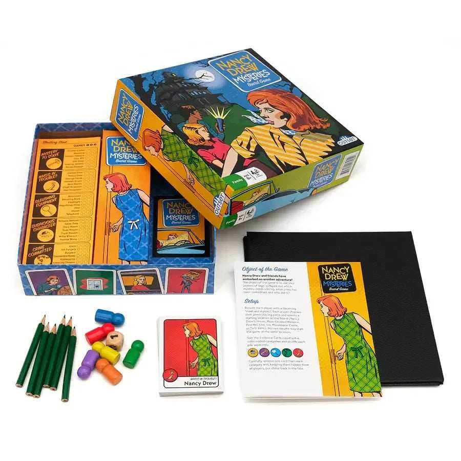 Nancy Drew Mysteries - A Sleuthing Skills Board Game - Outset -