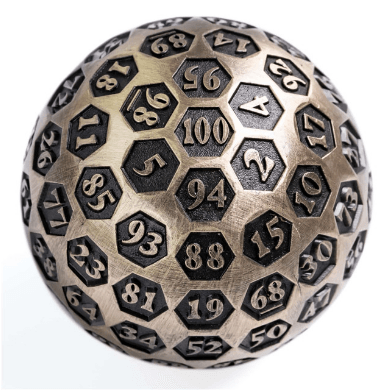 45mm Metal D100 - Inscribed Bronze -