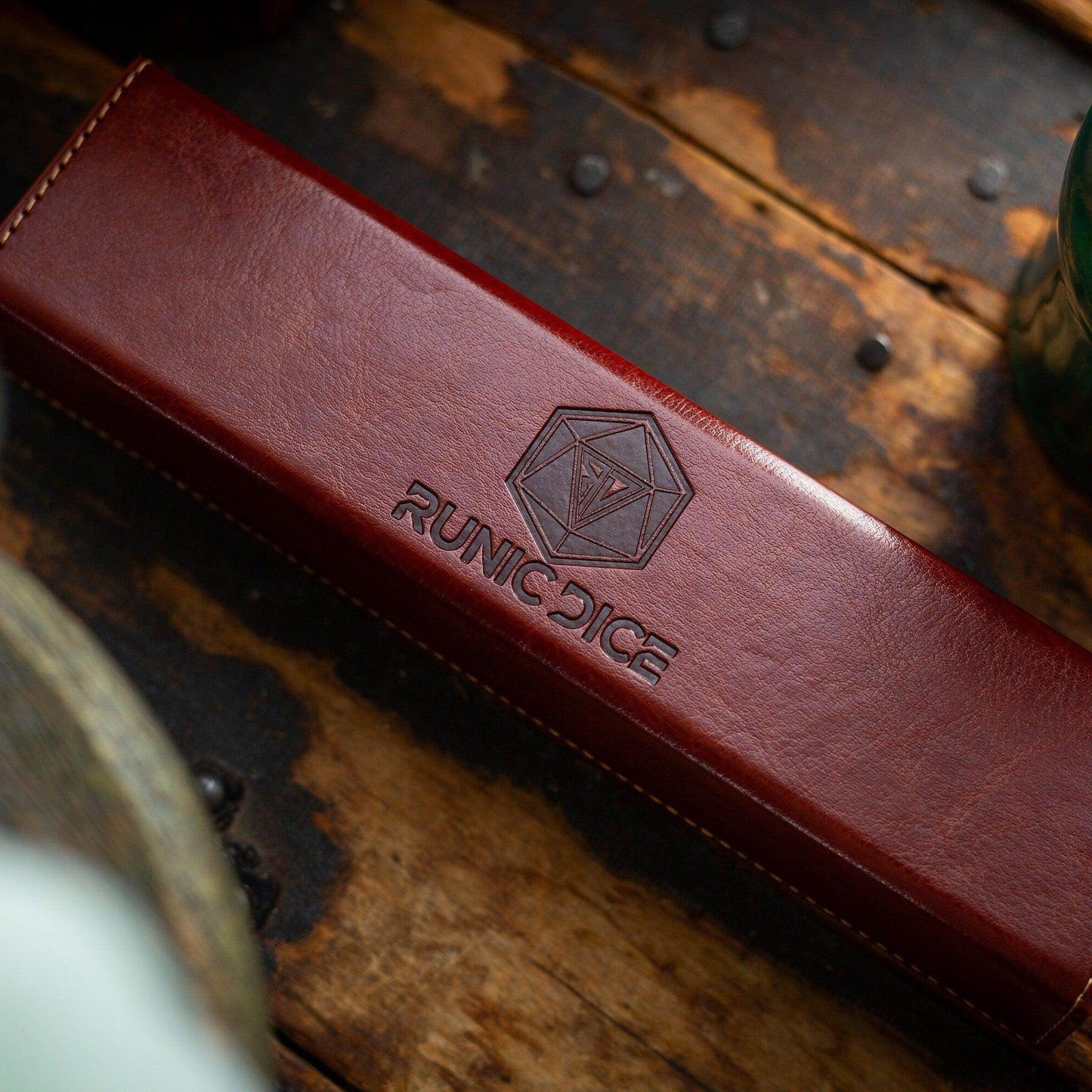 Nox Green Handmade Resin DND Dice Set - Only 1 D20