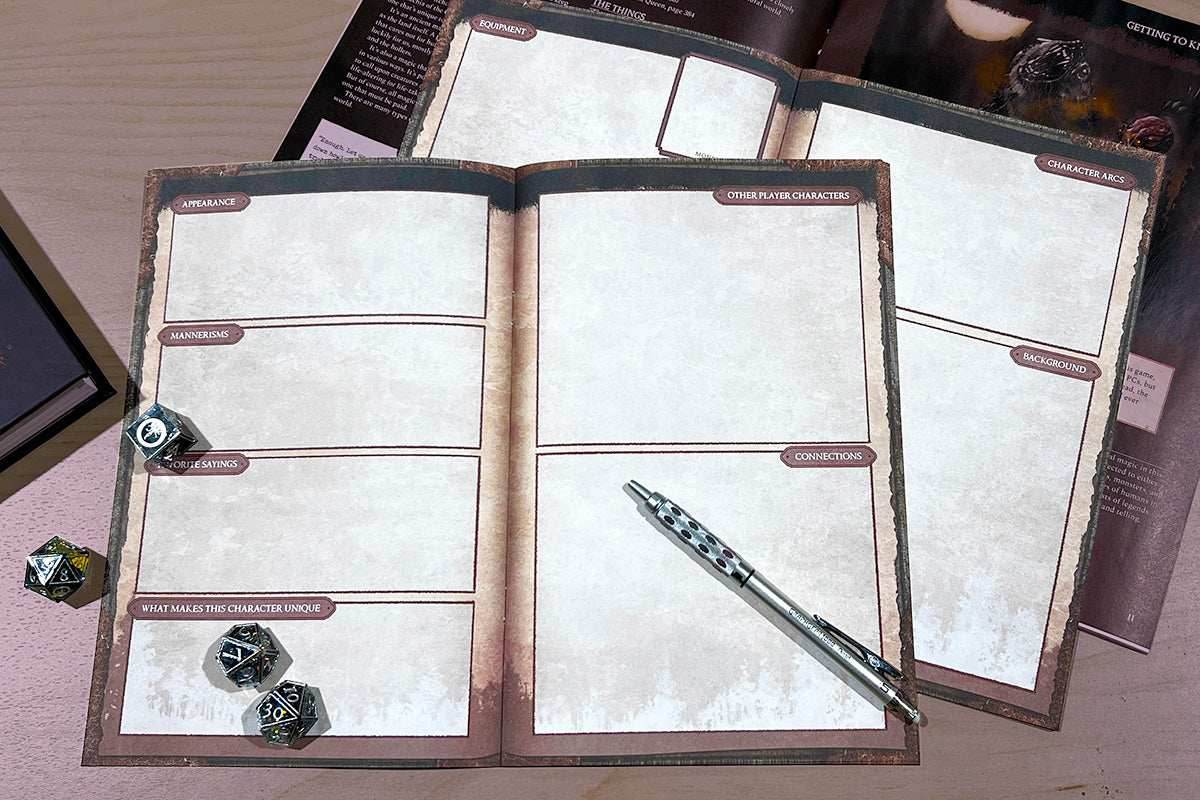 Old Gods of Appalachia - Character Portfolios (5-pack) -