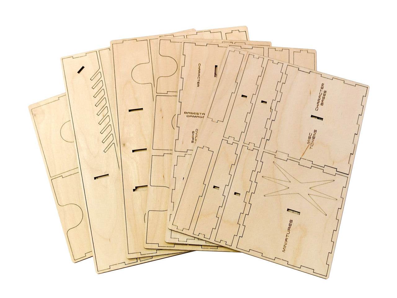 Battlestar Galactica Compatible Game Organizer -