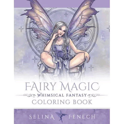 Fairy Magic - Whimsical Fantasy Coloring Book - Paperback -