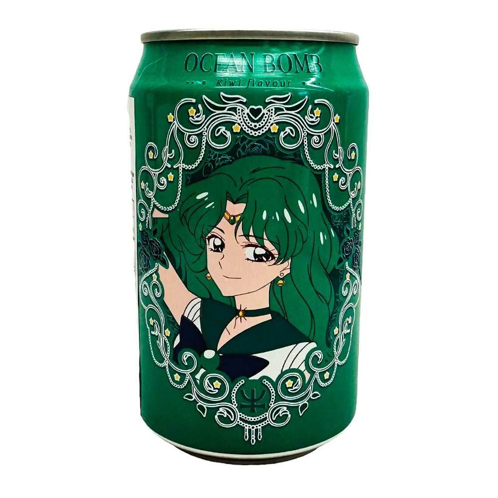Ocean Bomb Sailor Moon Sparkling Water Kiwi Flavor (330ml) (Taiwan) -