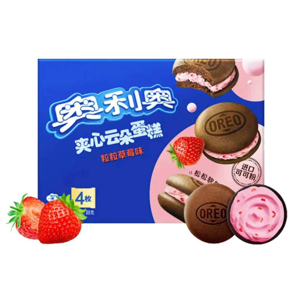 Oreo Cakester Strawberry (88g) (China) -