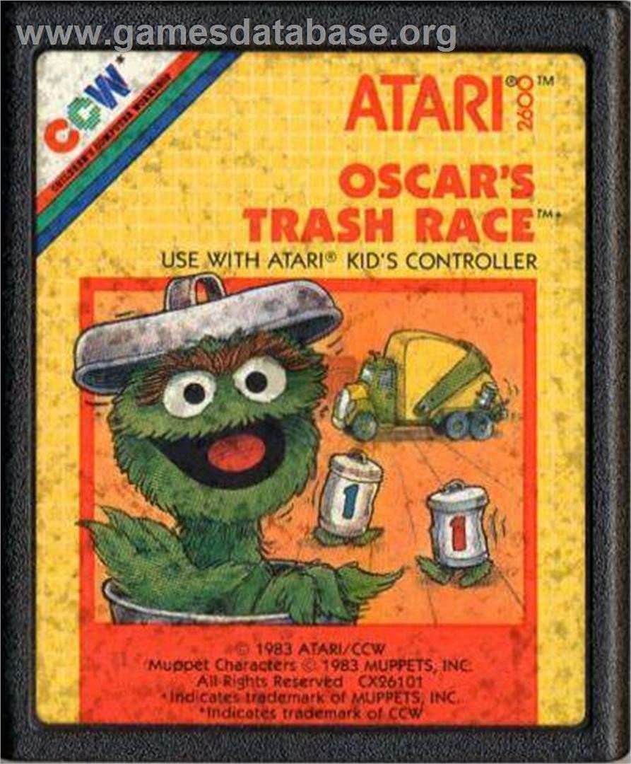 Oscar's Trash Race (Atari 2600) - Game Manual Only