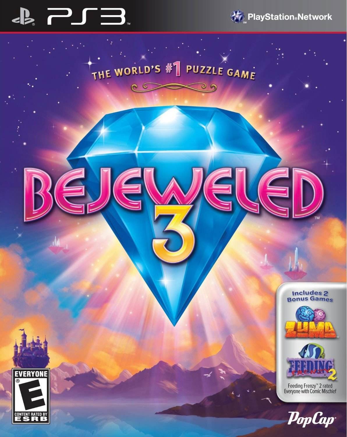Bejeweled 3 (Playstation 3) - Game Manual Only
