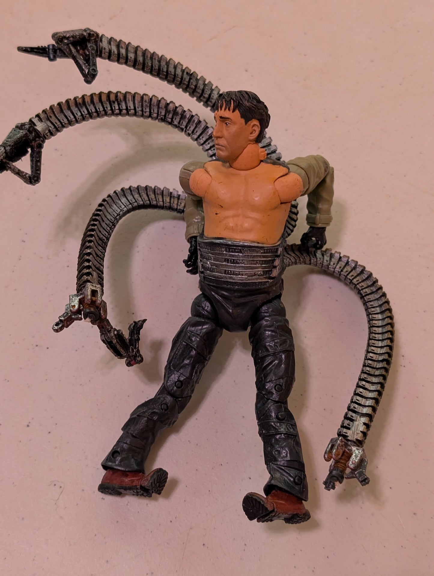 Doc Ock Marvel Legends Spider-Man Toy Biz Superhero Action Figure Doctor Octopus (Vintage, Action Figure, Missing parts/accessories, Collectable, Toy)