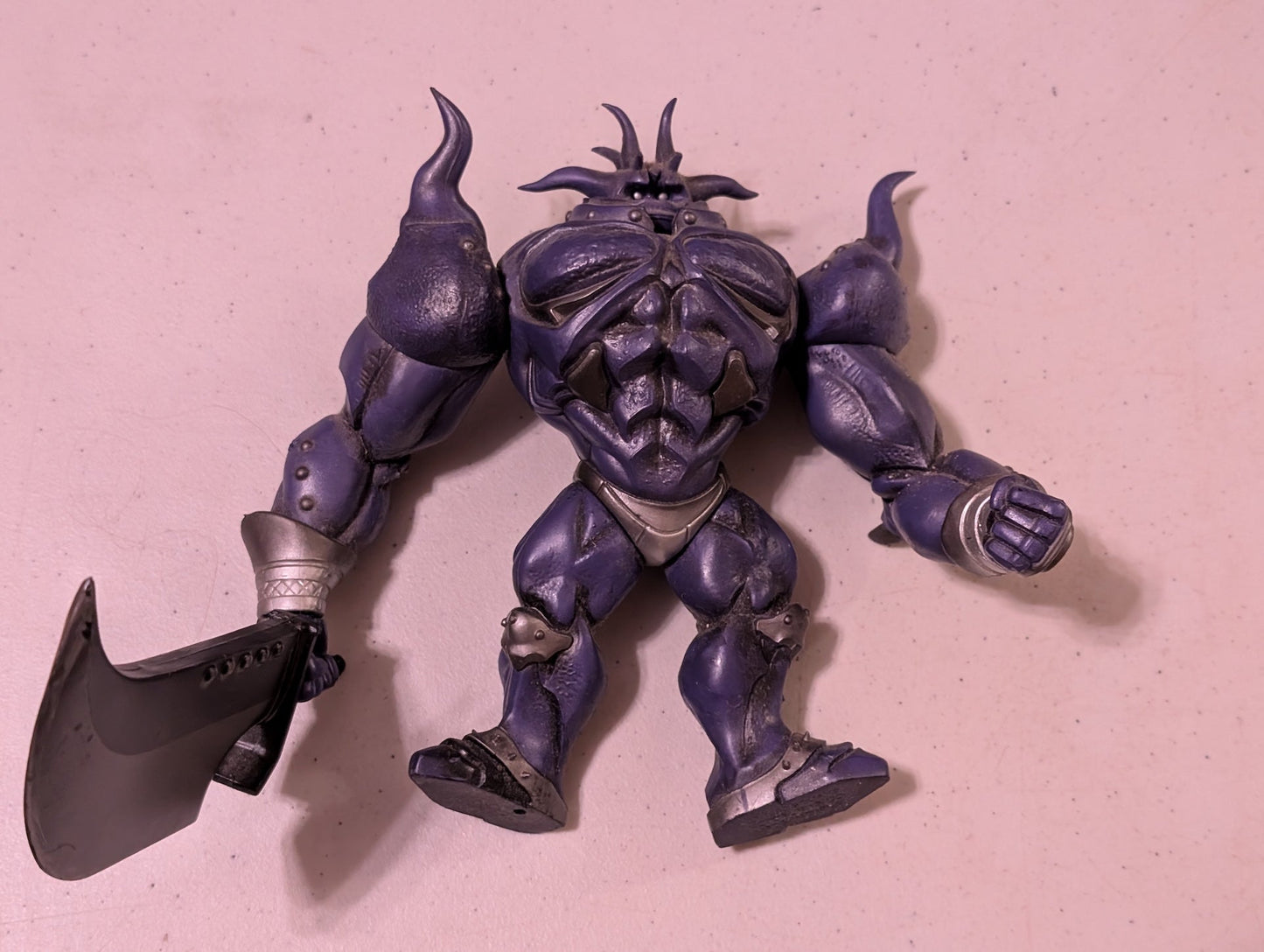 Final Fantasy VIII Series 3 Monster Collection Item #44 Figure W/ Sword (Action Figure, SciFi/Fantasy, Collectable, Vintage, Loose, Missing Parts/pieces, Incomplete)