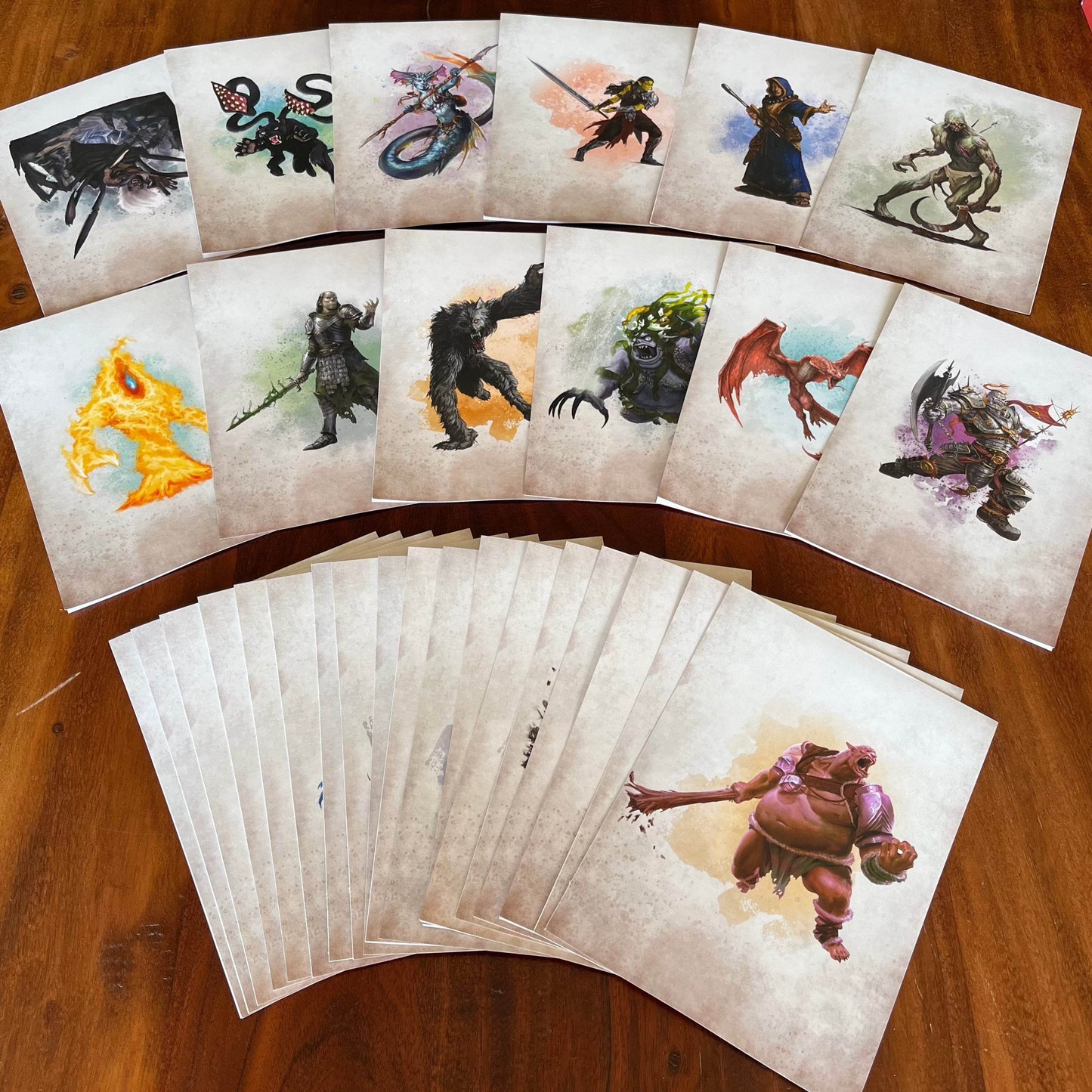 Encounter Cards (D&D) - Challenge Rating 0-6 PACK 2 -