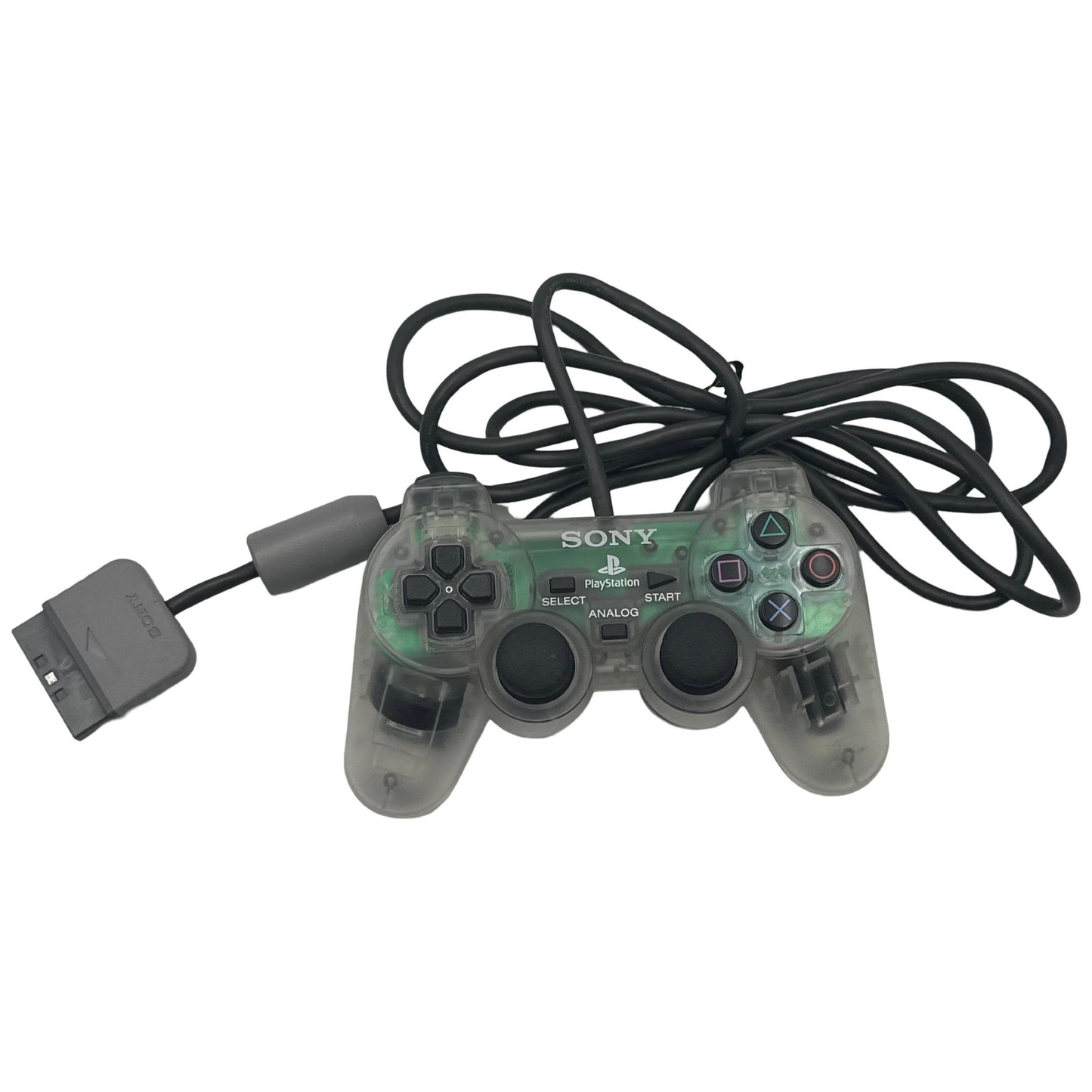 PlayStation Dual Shock Analog Official-Controller - PlayStation - Clear