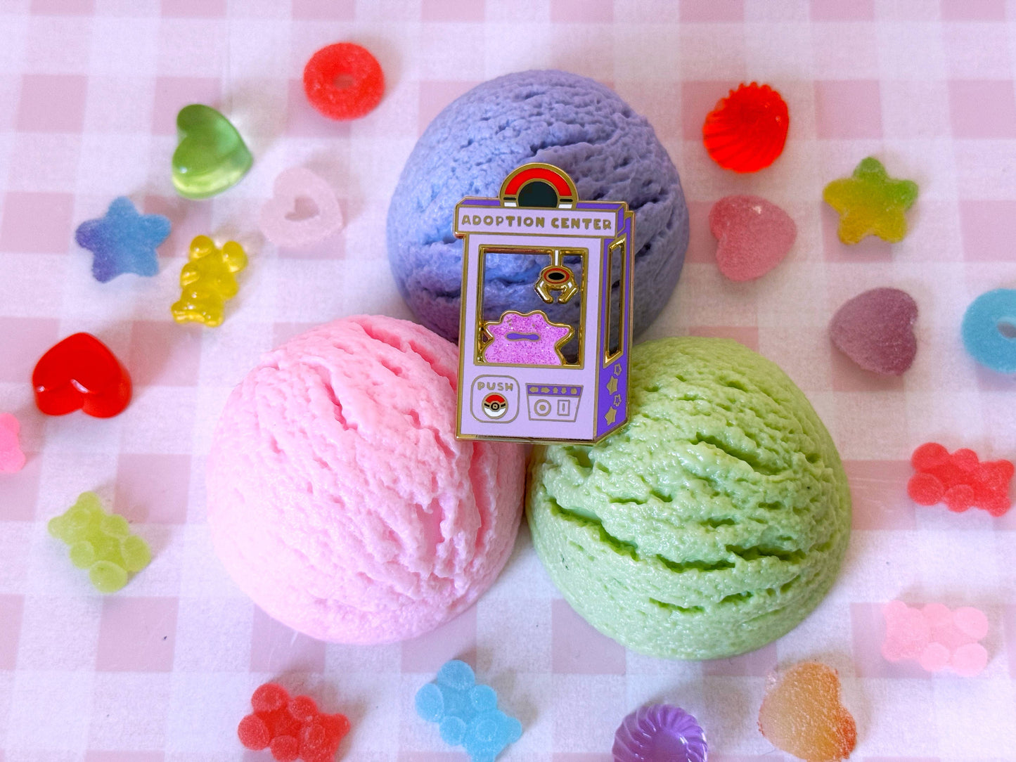 Pokemon: Ditto Adoption Center Enamel Pin