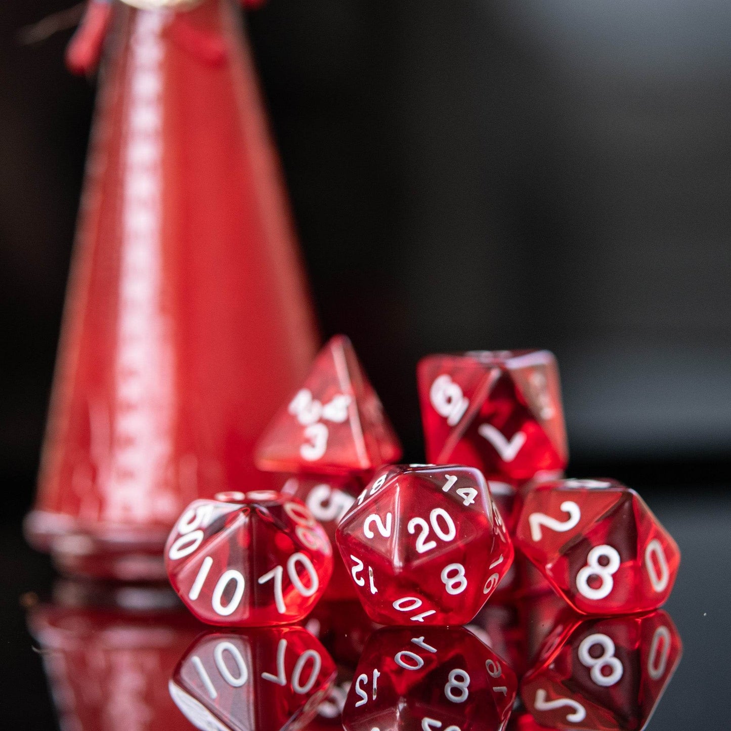 Potion of Health Acrylic Dice Set -