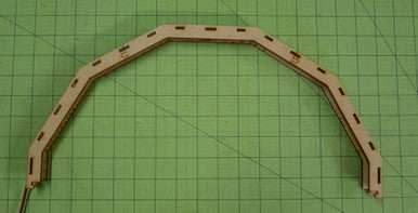 LED Light Add-On For Painting Stations - Fully Assembled with Power Supply -