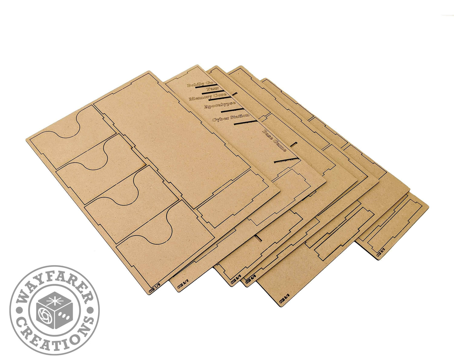 Clank! In! Space! Board Game Organizer Insert -