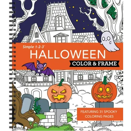 Color & Frame - Halloween (Coloring Book)