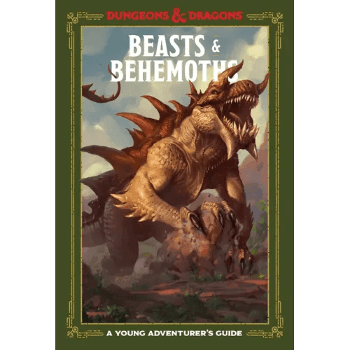Beasts & Behemoths (Dungeons & Dragons): A Young Adventurer's Guide - Hardcover -