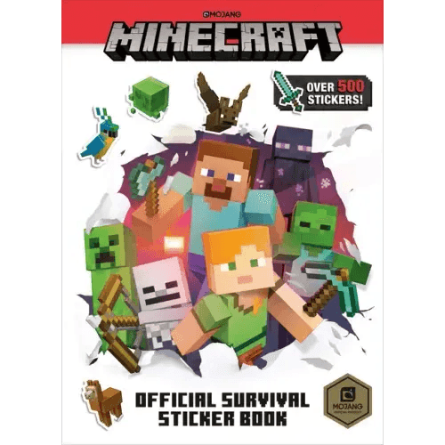 Minecraft Official Survival Sticker Book (Minecraft) - Paperback -