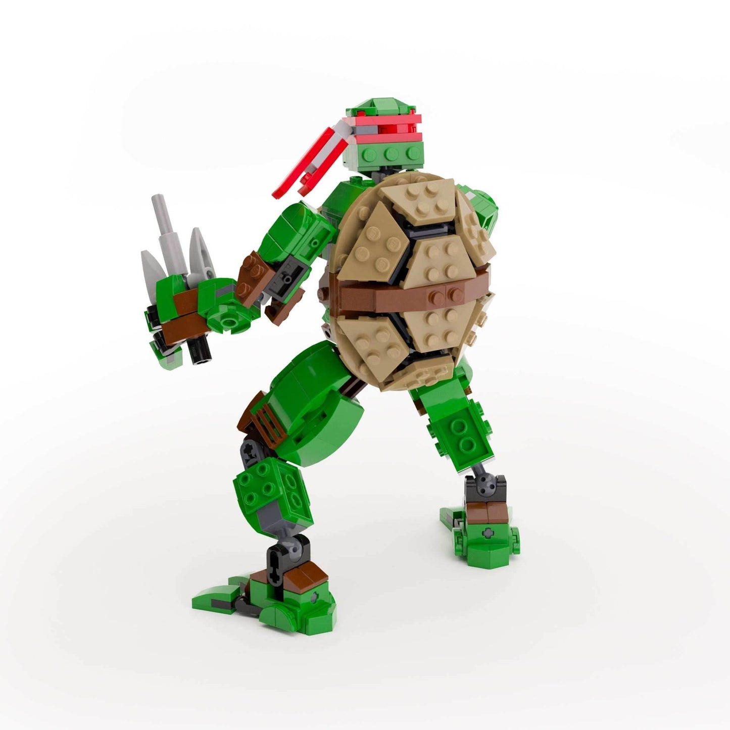 Raphael - Custom TMNT Figure made using LEGO parts - B3 Customs -
