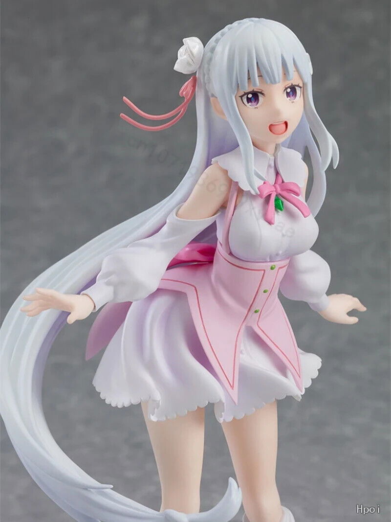 Re:Zero Starting Life in Another World Emelia Figure, Anime Figurines 7 in
