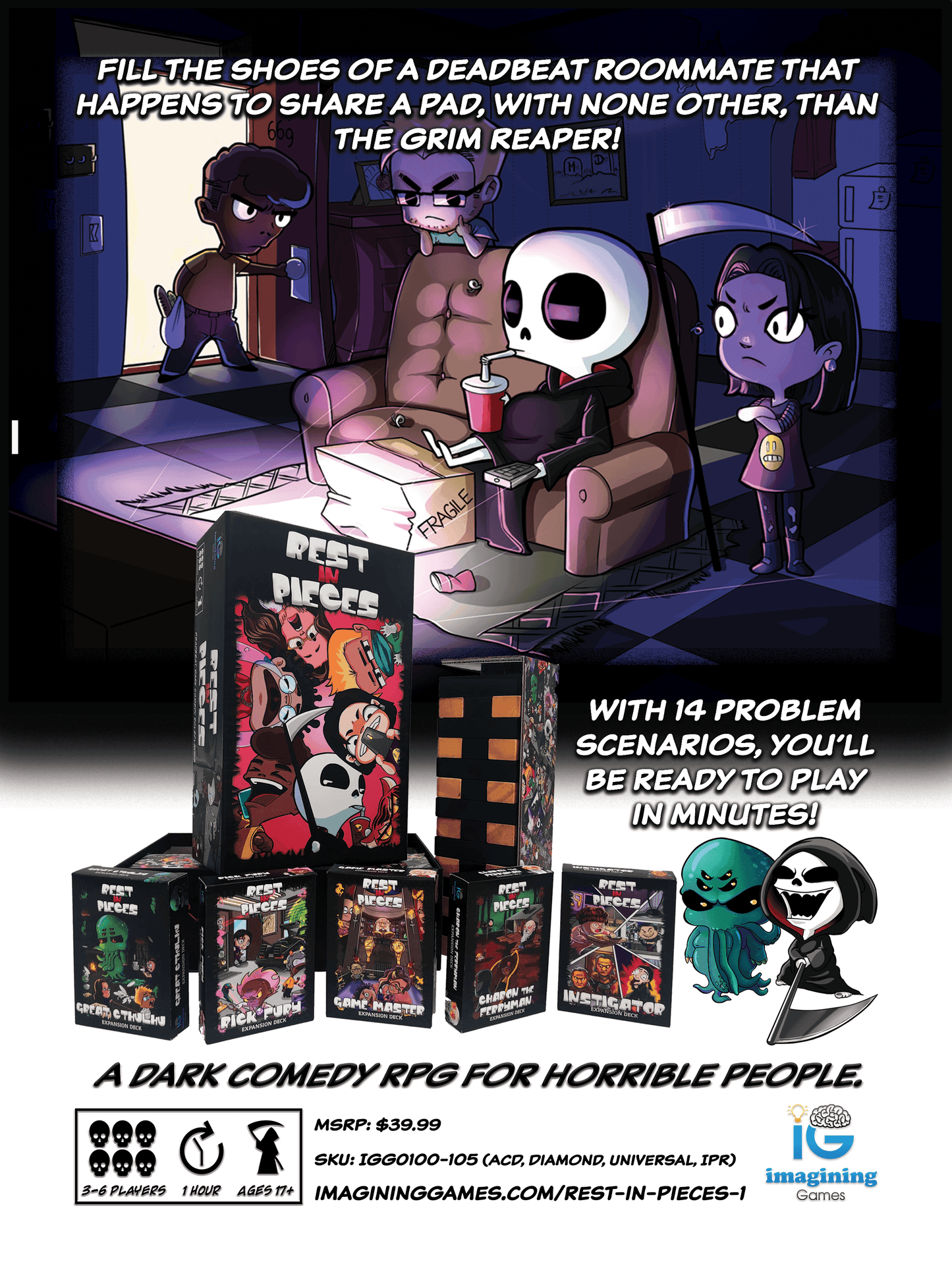 Rick Fury Deck (RPG Expansion) -