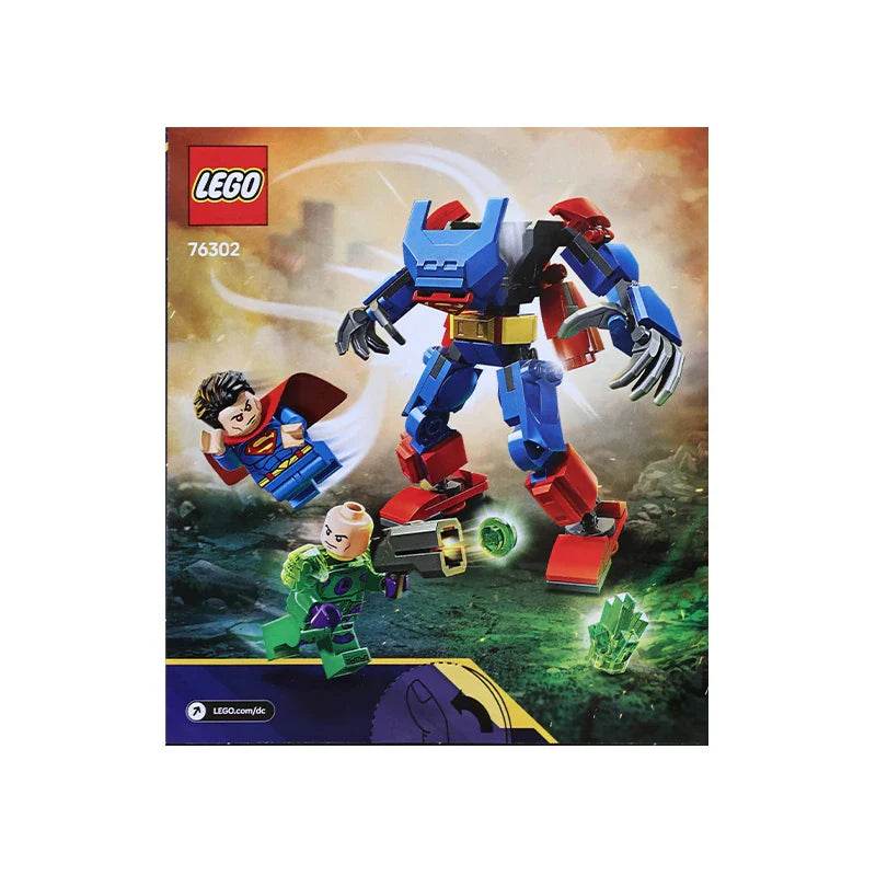Lego 76302 Superman Mecha Vs. Lexus Lose Superhero 2025 New Building Blocks - Lego 76302
