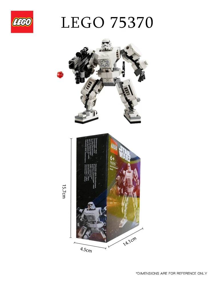 LEGO 75370 Star Wars Stormtrooper Mech Star Wars Collectible for Kids, Star Wars Action Figure Features a Cockpit - LEGO75370