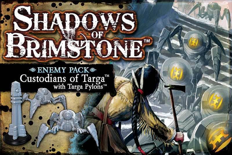 Shadows of Brimstone: Custodians of Targa with Targa Pylons Enemy Pack -