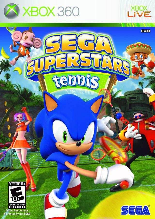 Sega Superstars Tennis (Xbox 360) - Game Manual Only
