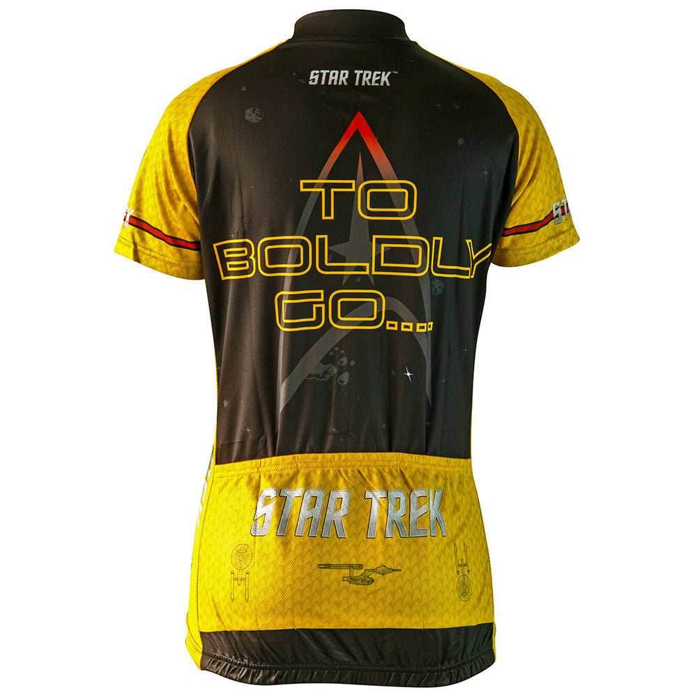 Star Trek Command Gold Women's Cycling Jersey (S, M, L, XL, 2XL) - Small