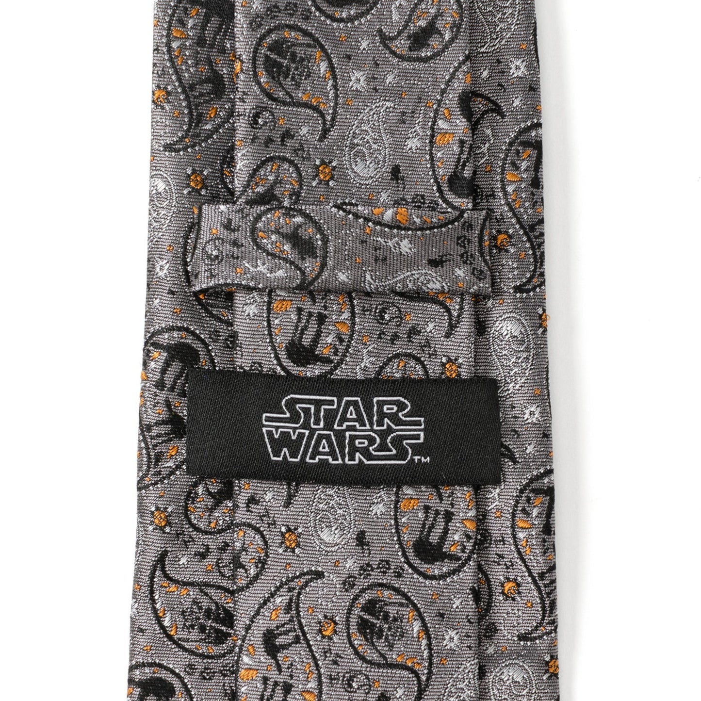 Star Wars Battle of Hoth Paisley Gray Tie