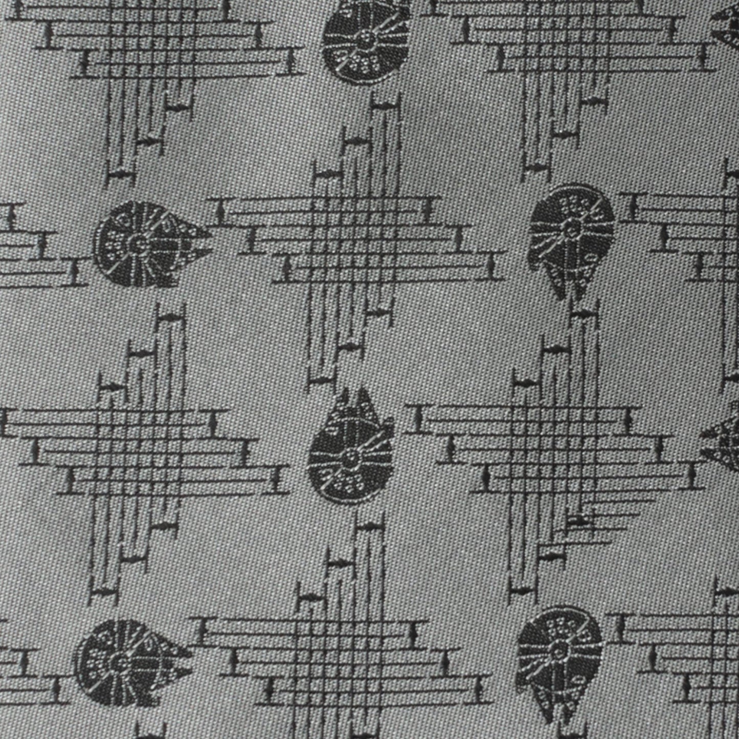 Star Wars Millennium Falcon Gray Tie