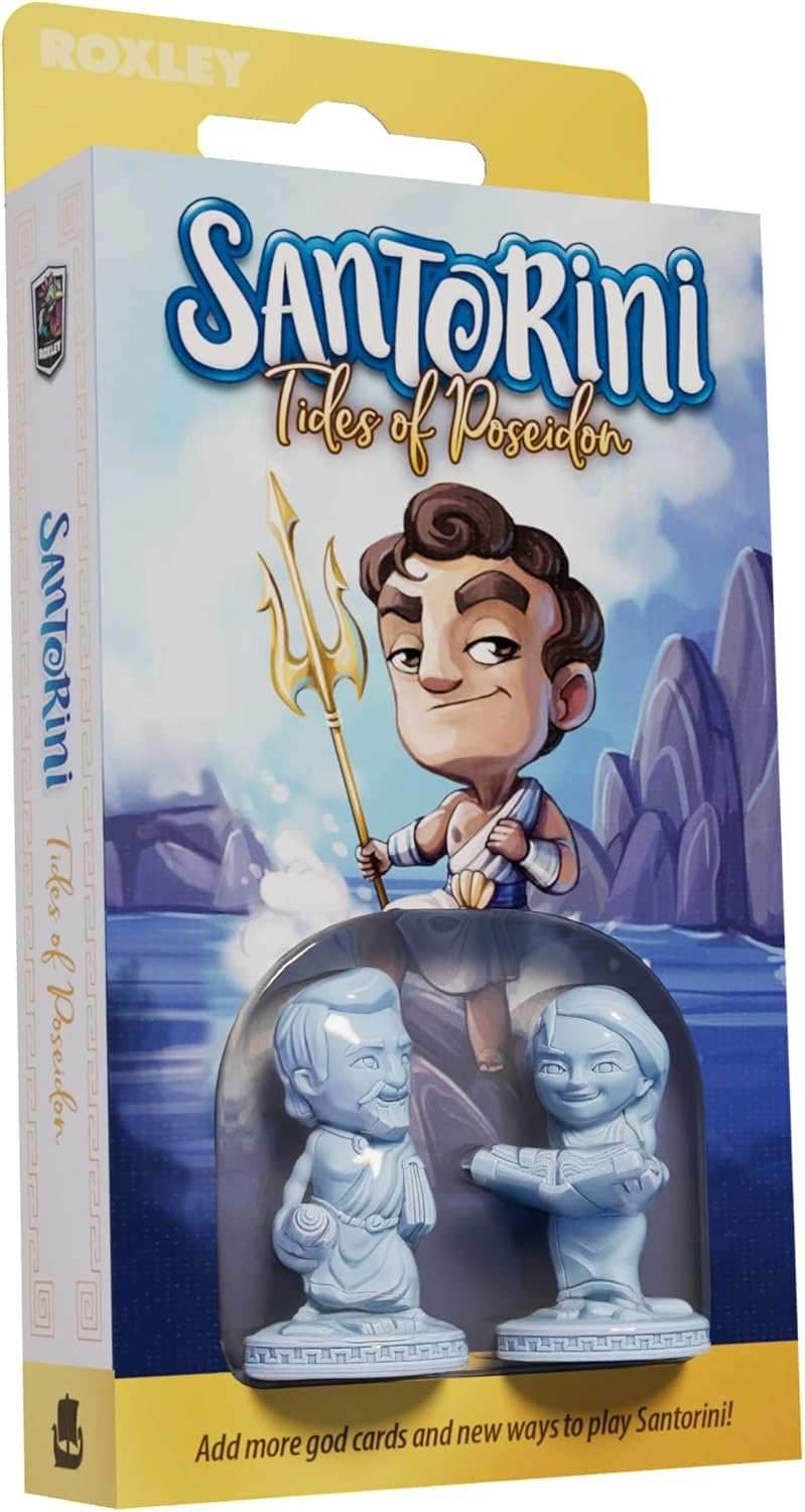 Santorini 2E God Pack: Tides of Poseidon Expansion -
