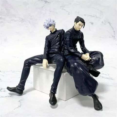 Satoru Gojo & Geto Suguru Figurines, Jujutsu Kaisen Anime Collectible 5 in