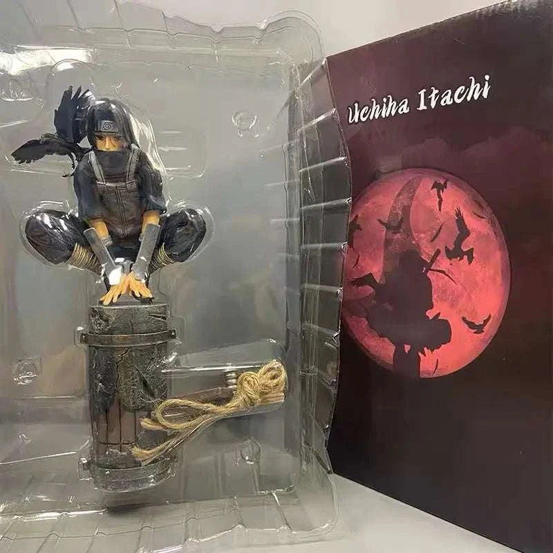 Itachi Uchiha Anime Figurines, Teen Anbu Black Ops Akatsuki Naruto Figure 23cm/9in