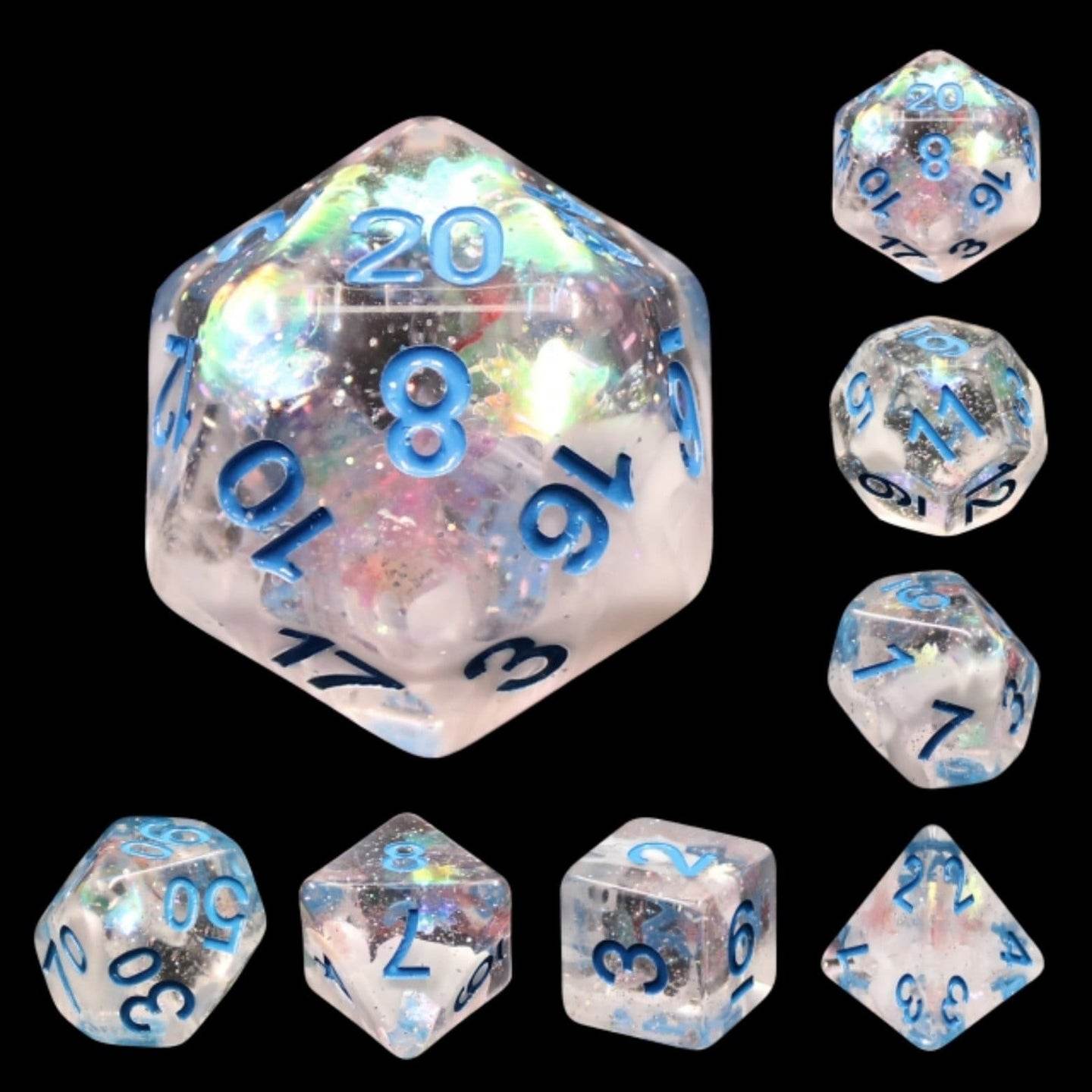 Blue Notes RPG Dice Set -