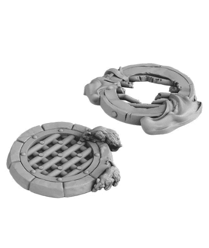 Sewer Grates (Set of 2) -