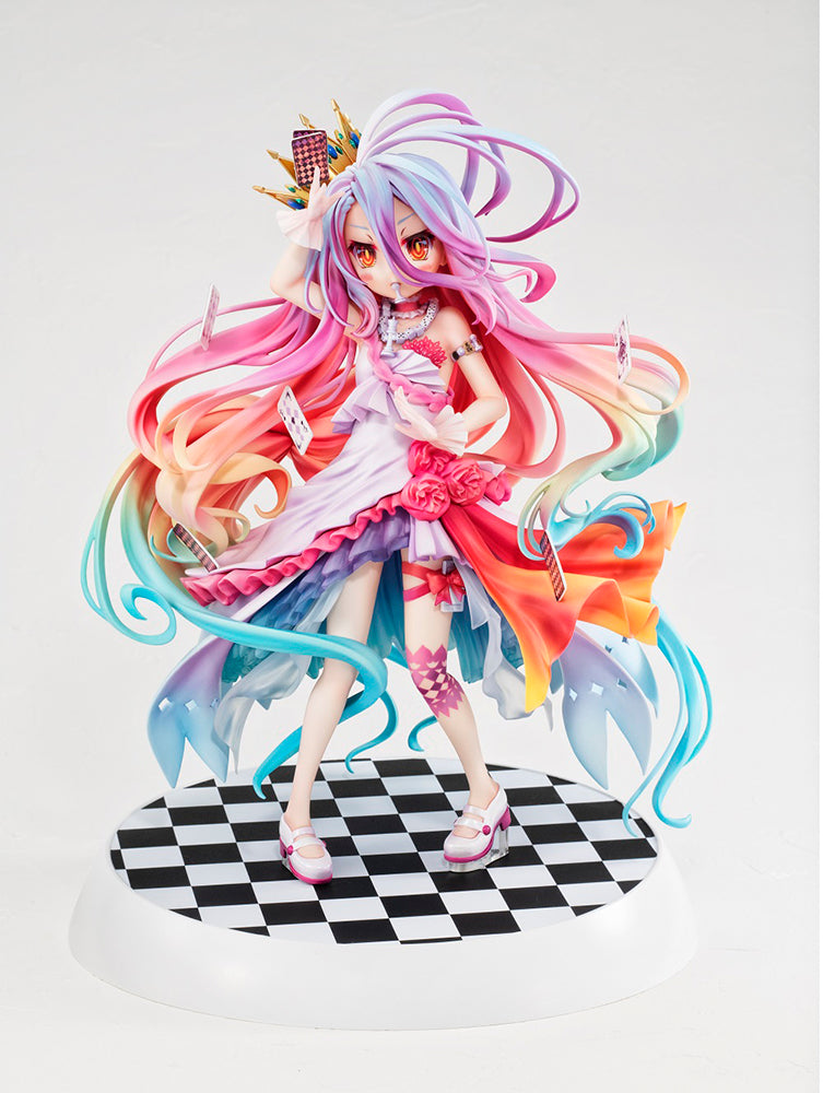 No Game No Life Shiro 1/7 Scale Figure Dress Ver - Official Kadokawa 10th Anniversary