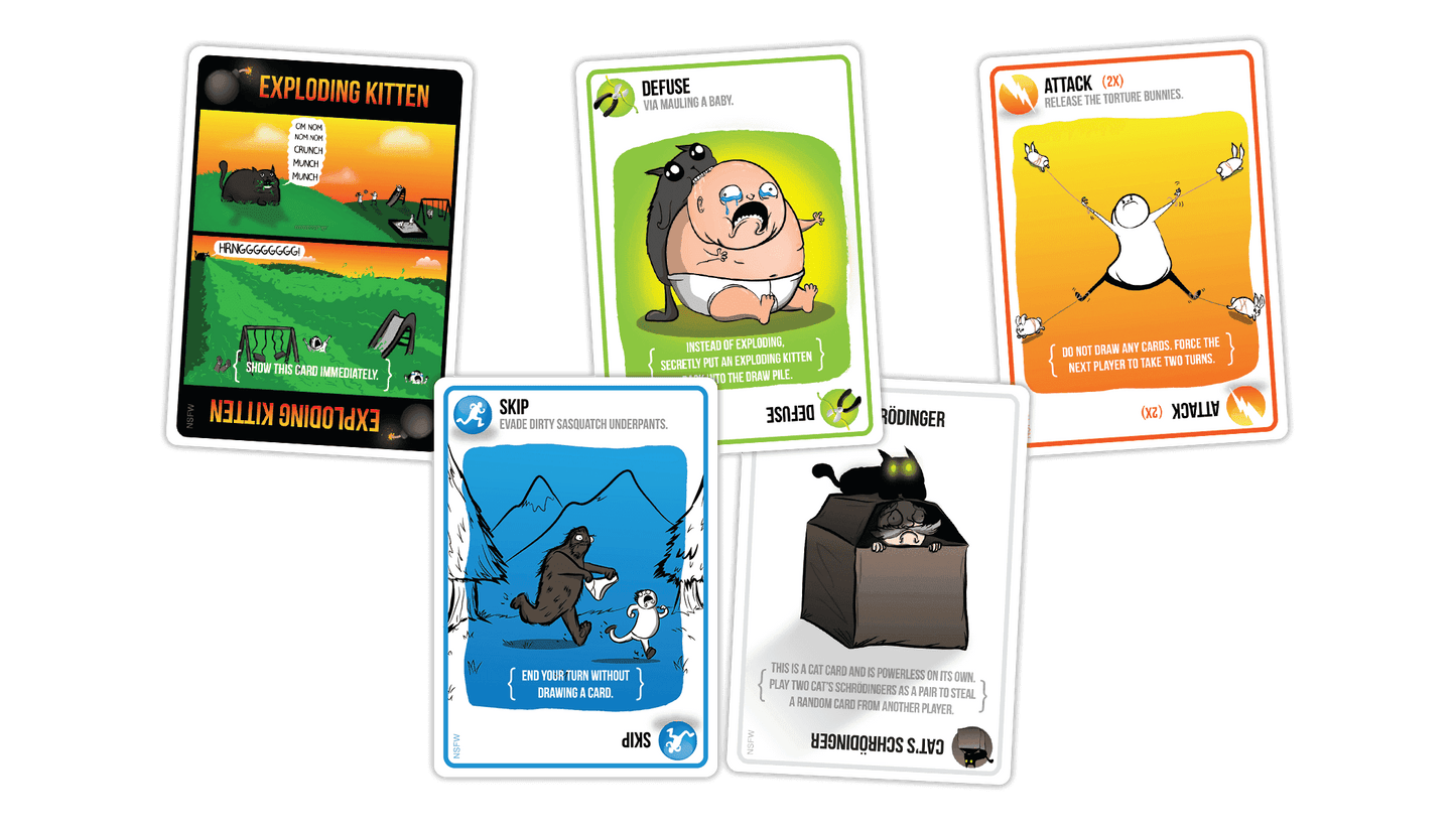 Exploding Kittens: NSFW Edition -