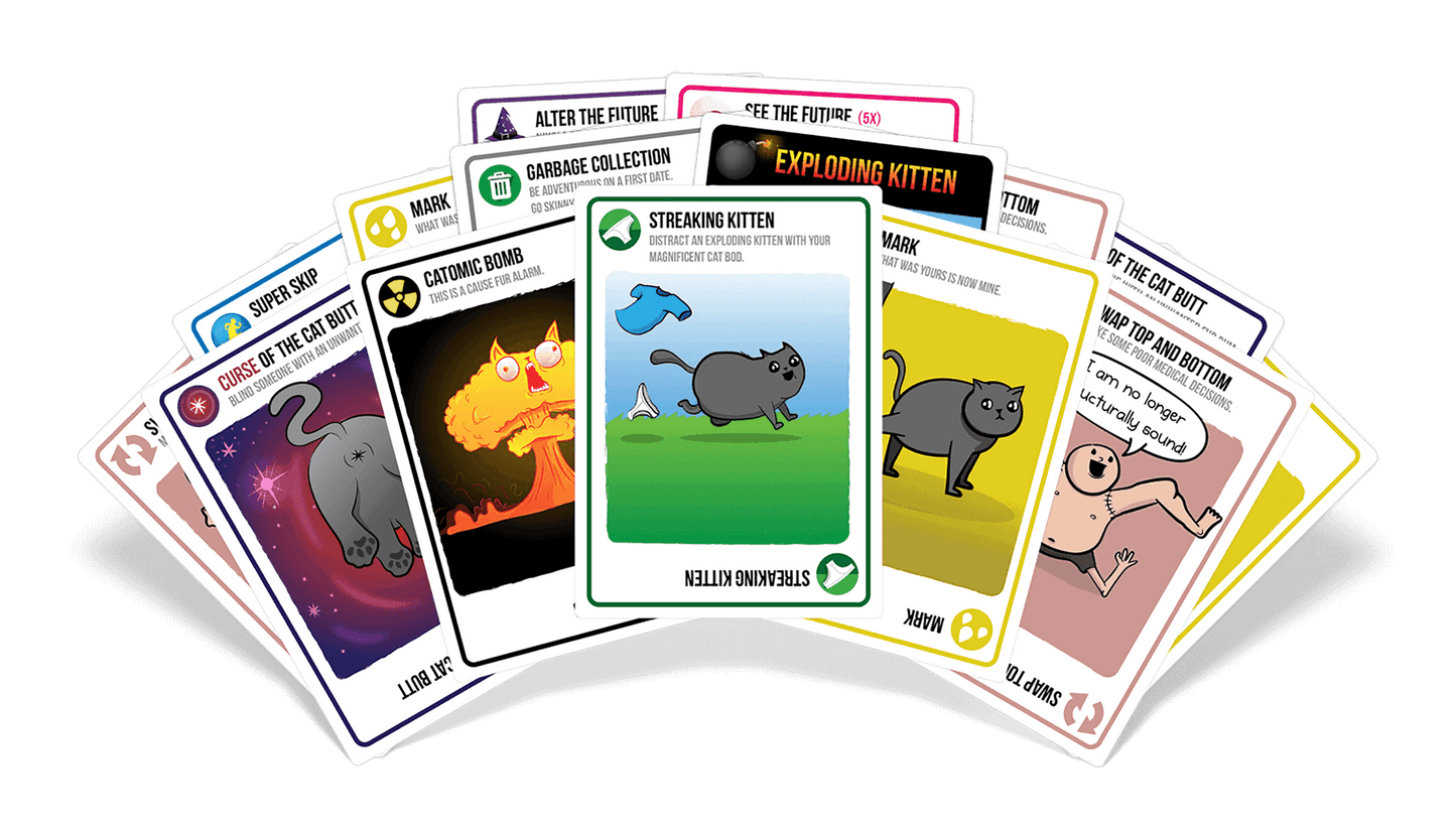 Exploding Kittens: Streaking Kittens Expansion -