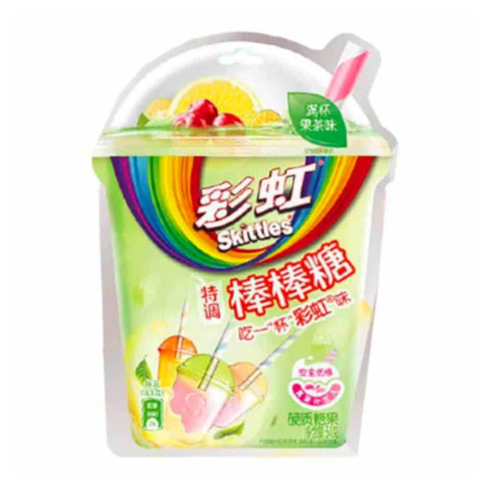 Skittles Lollipop Fruit Tea - Green Pack (54g) (China) -