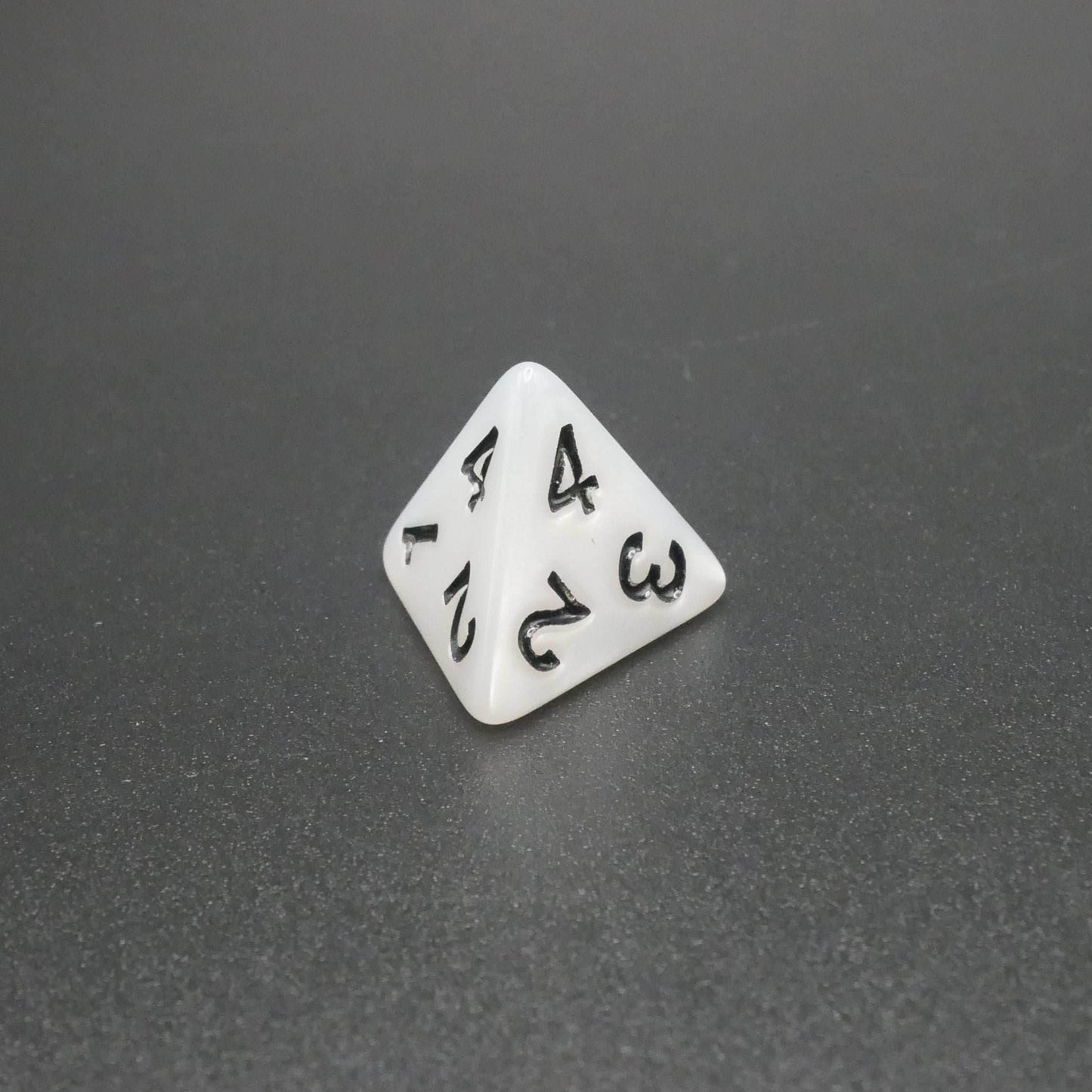 Snowy Owl - 7 Piece DnD Dice Set | Acrylic RPG Gaming Dice -