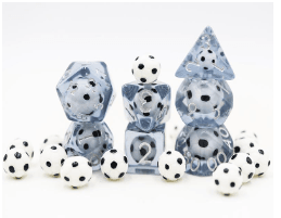 Soccer Ball RPG Dice Set -